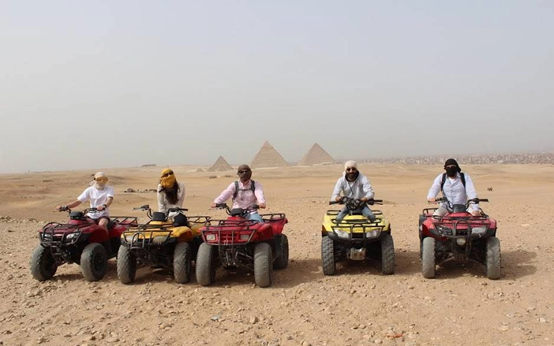 Day Tour Pyramids, ATV Bike